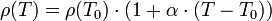 Temperature dependence